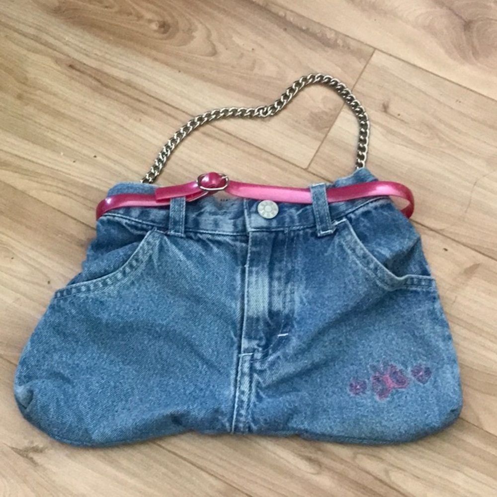 Handmade Babygirl jeans PURSE